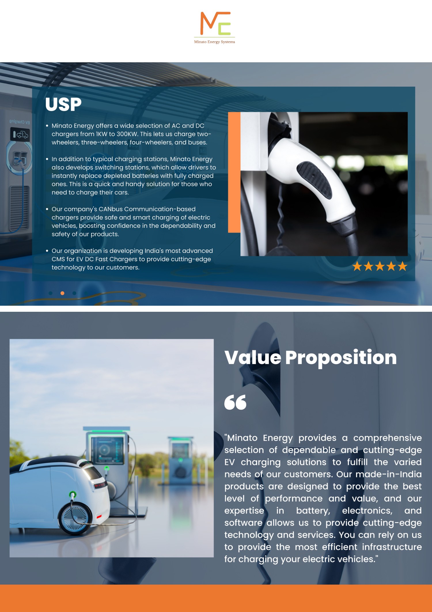 Minato Energy EV solutions