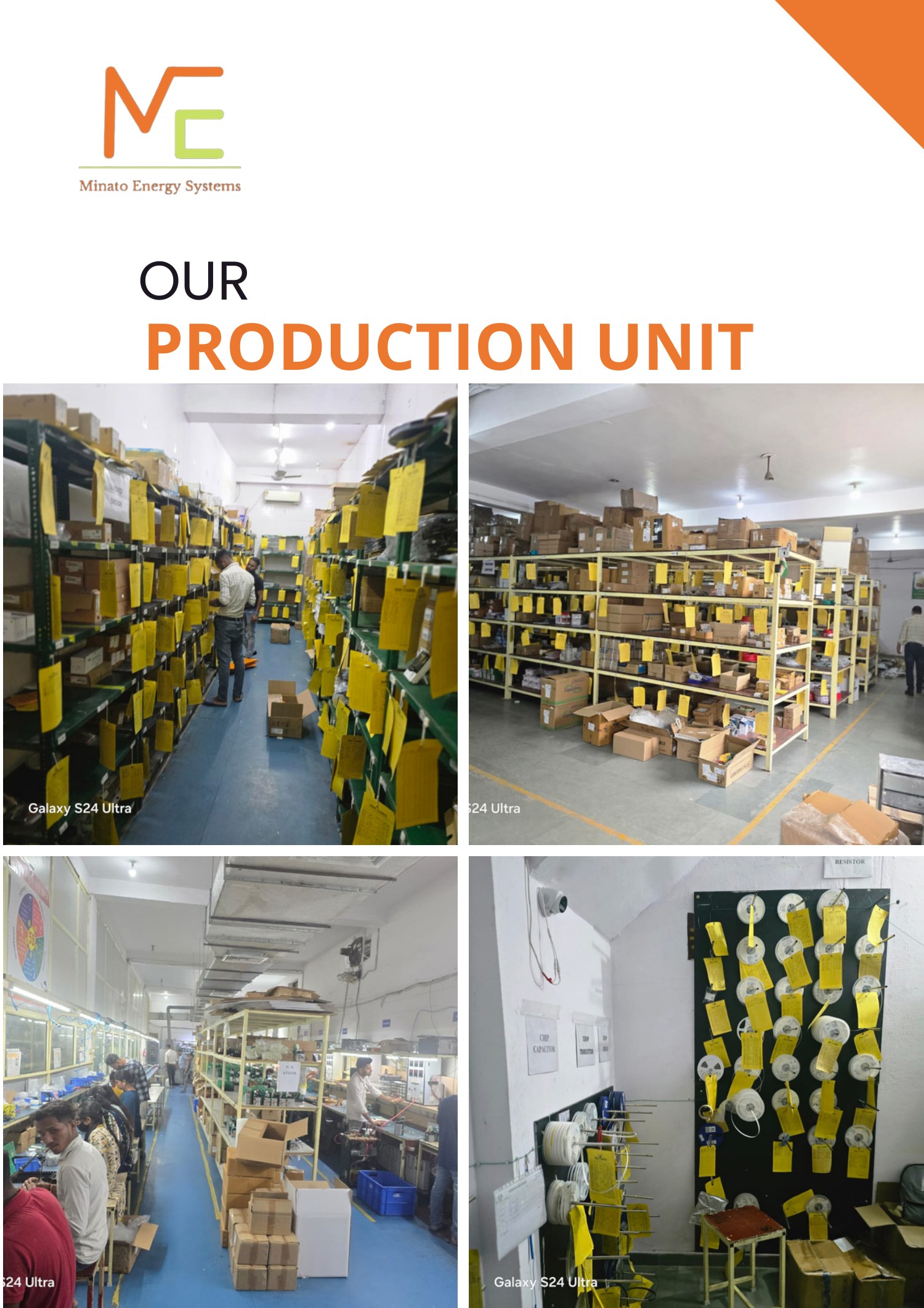 Minato Energy production unit